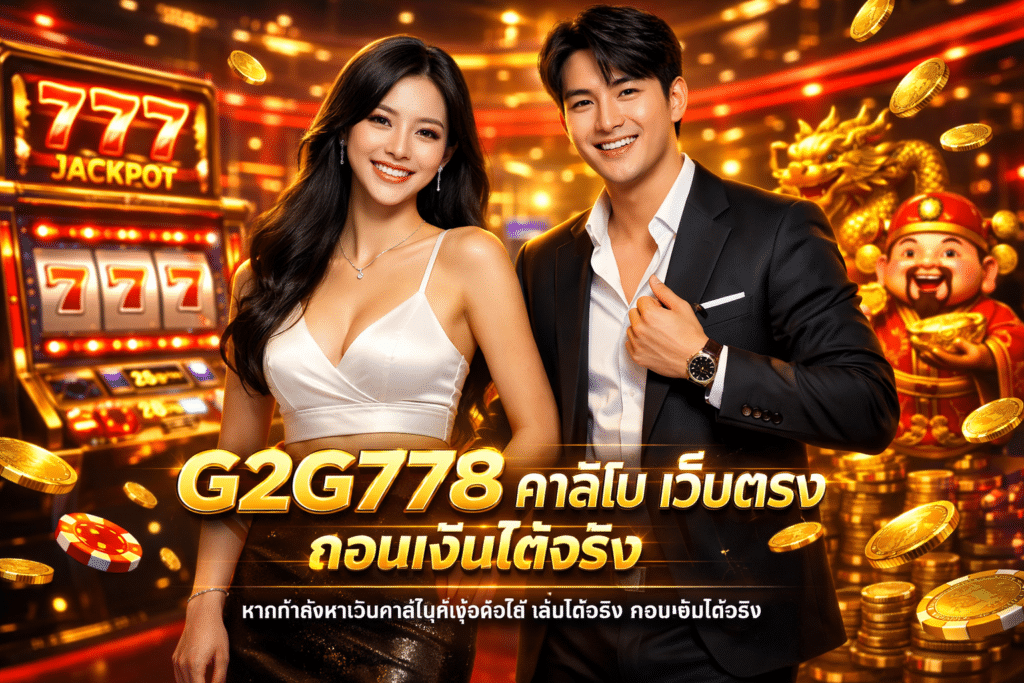 G2G778 คาสิโน เว็บตรง มีเกมดังครบ ถอนเงินได้จริง
