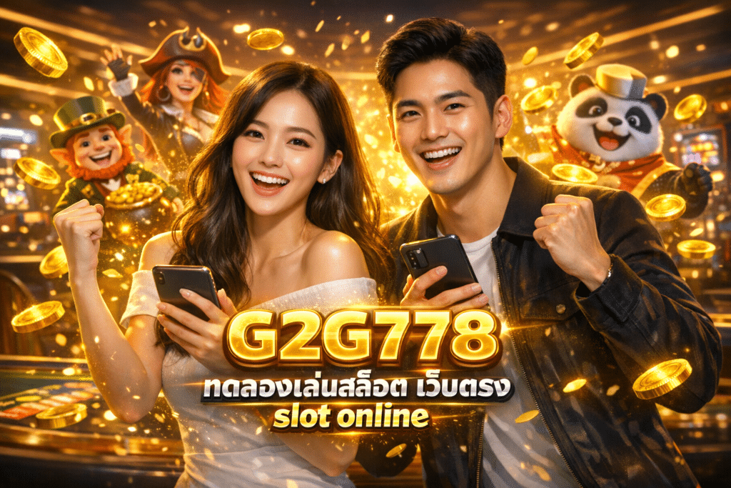 G2G778 ทดลองเล่นสล็อต เว็บตรง slot online ระบบลื่น