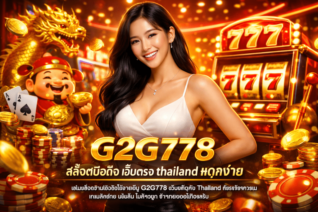 G2G778 สล็อตมือถือ เว็บตรง Thailand โบนัสแตกง่าย